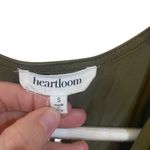 Heartloom  small olive green sleeveless jumpsuit vneck small drawstring waist Photo 1