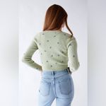 LA Hearts Pacsun L.A.Hearts Cropped Mushroom Embroidered Sweater Photo 13