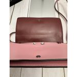 Coach Disney Sleeping Beauty Leather Pink Beige Wallet Crossbody Bag 8x5” EUC Photo 4