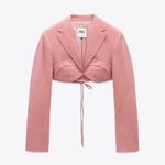 ZARA Cropped Blazer Photo 5