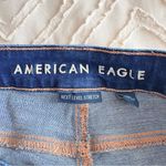 American Eagle Outfitters High Rise Skinny Kick Denim Jeans Blue Sz 4 Photo 7