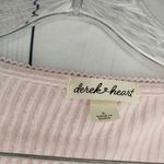 Derek Heart  Light Pink Ribbed Ruched Bust Square Neck Bell Sleeve Top Photo 4