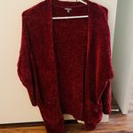 Charlotte Russe Red Knit Cardigan Photo 0