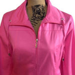 Studio Works Pink Spring Jacket Women’s Size Petite Medium  Petite Lined Photo 3