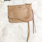 Rebecca Minkoff Tan Brown Three Zip Rocker Bag Photo 1