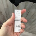 New! JCrew Black Ribbed Triangle Bikini Top Womens Size 3X BH483 Photo 4