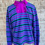 Vintage Levi Stauss Co Ladies Striped Double Snap Closure Top Small? Cal… Size undefined Photo 4