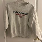 Savannah Georgia crewneck Sweater Gray Size XS Photo 0