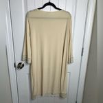 Tash + Sophie embellished beaded cream shift dress size 1X‎ made in USA Photo 1
