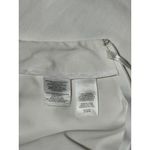 Jones New York Signature Dress Pants Size 4 White Stretch Keyhole Bottom Detail Photo 10