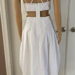 Anthropologie By  Strappy Square-Neck Apron Midi Dress Photo 10