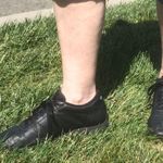 Reebok Classic black leather size 9 1/2 narrow Photo 8