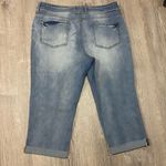 Faded Glory  Medium Wash Relaxed Fit Denim Capris | Pants Photo 7