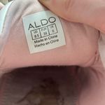 ALDO  White and Pink Heart Embellished Sneakers Photo 8
