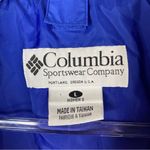 Columbia | Blue Yellow Waterproof Rain Jacket L Photo 2