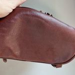 Rinbow Duck Leather Backpack Purse Rustic Feel Brown Photo 3