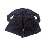Barefoot Dreams  Cozychic Lite Island Wrap Cardigan #903 Pockets Black S/M Photo 1