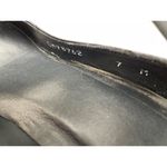 Stuart Weitzman  Women's Black Leather Shoes/Heels Size 7 SKU 4610 Photo 2