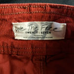 We The Free  Corduroy‎ Mini Skirt Orange 27 Photo 2