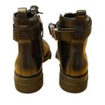 Givenchy NEW Terra 4G Buckle Combat Boot Women Size 10B Lug Sole Black Leather Photo 5