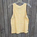 Everlane  Mustard Striped Tank Top Photo 2