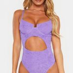 Pretty Little Thing PLT Purple Swimsuit Photo 0