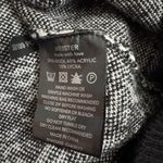 Meister Nordic Fair Isle Snowflake Wool Blend Quarter Zip Sweater Ski Base Layer Black Size L Photo 4