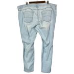 Arizona Jeans Arizona Light Blue Wash Distressed Super Skinny Jeans 24 Photo 1