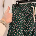 Catch Surf Board Co Green and Floral Pants Size M Photo 3
