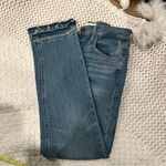 ZARA  WOMENS THE SLIM
CROPPED SUM FIT CROPPED LEG
HIGH RISE 6 BLUE JEANS Photo 1