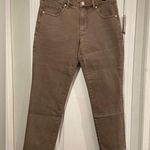 Jag jeans NWT JAG Size 8P Cassie Taupe Mid Rise Slim Fit Straight Leg Cotton Stretch Jeans Photo 0