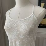 Victoria's Secret  stretchy sheer lace chemise ivory Small Photo 2