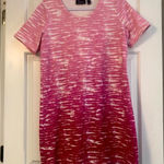 Denim & Company Pink Sunset (Ombré) Beach Dress size S White Photo 0