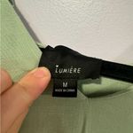 Mint green oversized crop boutique sweatshirt Size M Photo 1