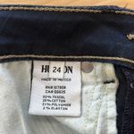 Hudson Jeans Hudson Low-Rise Bacara Crop Straight Cuffed Dark Wash Jeans, 24 Photo 8