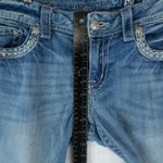 Miss Me  Jeans Womens 30 Slim Boot Stretch Low Rise Denim Y2K Western Cowgirl Photo 12