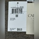 Carmen Marc Valvo  hooded leopard print pullover cardigan Medium New with tags Photo 6