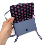 Vera Bradley  3-in-1 Crossbody Wallet Dusty Blue Photo 5