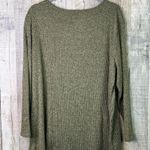 Liberty Love Size 3XL Lightweight Ribbed Pullover Sweater w/Faux Button … Photo 1