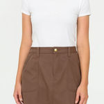 Toad&Co Skort Womens 6 Brown Outdoor Stretch Shorts Pockets Hiking Activewear Photo 0