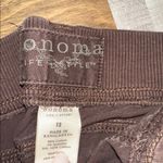 Sonoma  women’s Brown Capri pants size 12 Photo 3
