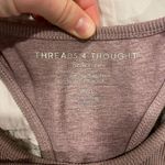 Threads 4 Thought Purple Cropped Workout Top Photo 3