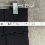 Lululemon Gather & Crow Crop Leggings Womens 8 Black Split Hem Athleisure Yoga Photo 4