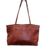 Coach  Rare vintage large brown tote with zipper closure Photo 12