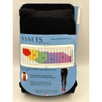 Spanx Assets Terrific Textured Black Tights Bodyshaping Size 5 NWT Photo 5