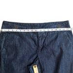 Tommy Hilfiger Wide Leg Trouser Culotte Jeans Womens Size 12 Dark Wash Preppy Photo 5