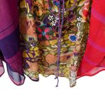 Sundance  Krya NWTs Embroidered Beaded Drawstring Cover Up Tunic size medium Photo 3