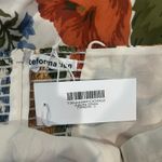 Reformation NWT  Juliette Dress Formosa White Yellow Red Blue Floral Midi Size 2 Photo 7