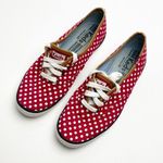 Keds Red And White Polka Dot Minnie Mouse Inspired Canvas Shoes, Size 6.5 Photo 4