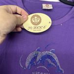 Women's Small Light Purple T Photo 3